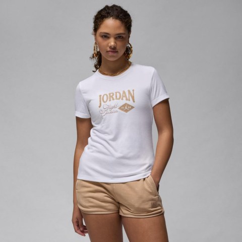 Жіноча футболка Jordan W Ss Gfx Slim Tee FN5723-100_image_2