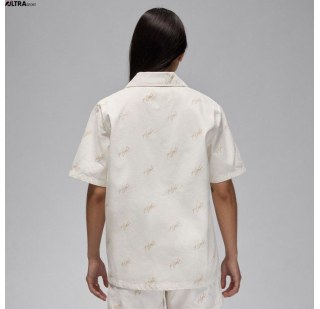 Сорочка жіноча Air Jordan AOP Wvn Top Beige FN5769-133