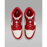 Женские кроссовки Air Jordan 1 Mid SE Red/White HJ9337-106_image_3