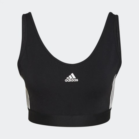 Кроп-топ со съёмными чашечками Adidas Essentials 3-Stripes GS1343_image_1