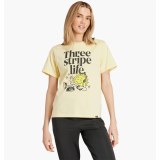 Женская футболка Adidas Positivity Graphic Yellow IX6454_image_1