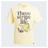 Женская футболка Adidas Positivity Graphic Yellow IX6454_image_4