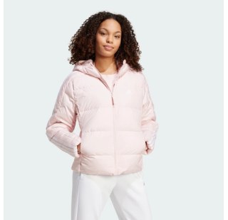 Пуховик Adidas Essentials 3-Stripes Mid Down Hooded IX8923