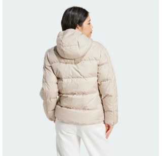 Пуховик Adidas Essentials 3-Stripes Mid Down Hooded IX8924