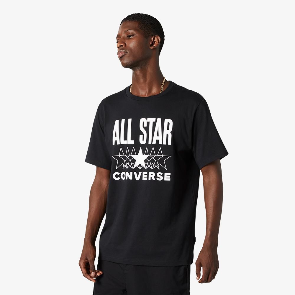 Чоловіча футболка Converse All Star Ss Tee Uni Red 10018373-001_image_1