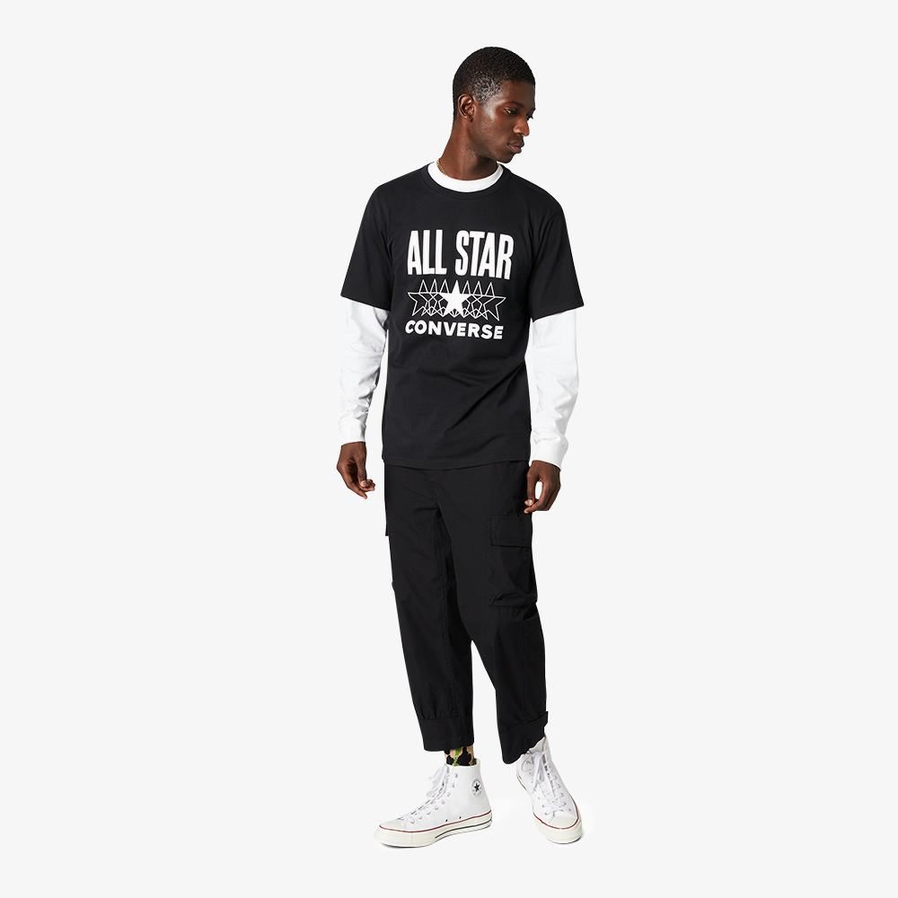 Чоловіча футболка Converse All Star Ss Tee Uni Red 10018373-001_image_4
