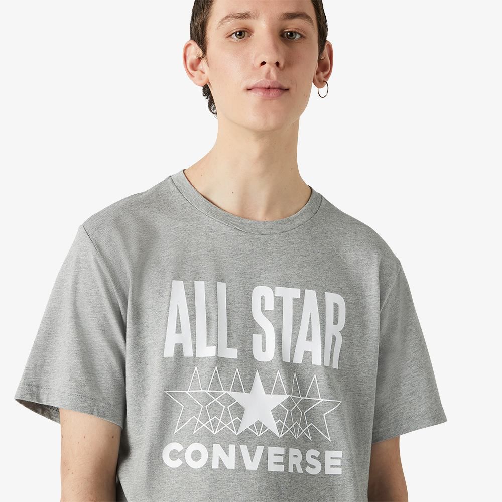 Чоловіча футболка Converse All Star Ss Tee Uni Red 10018373-035_image_2