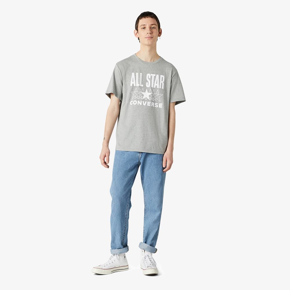 Чоловіча футболка Converse All Star Ss Tee Uni Red 10018373-035_image_4