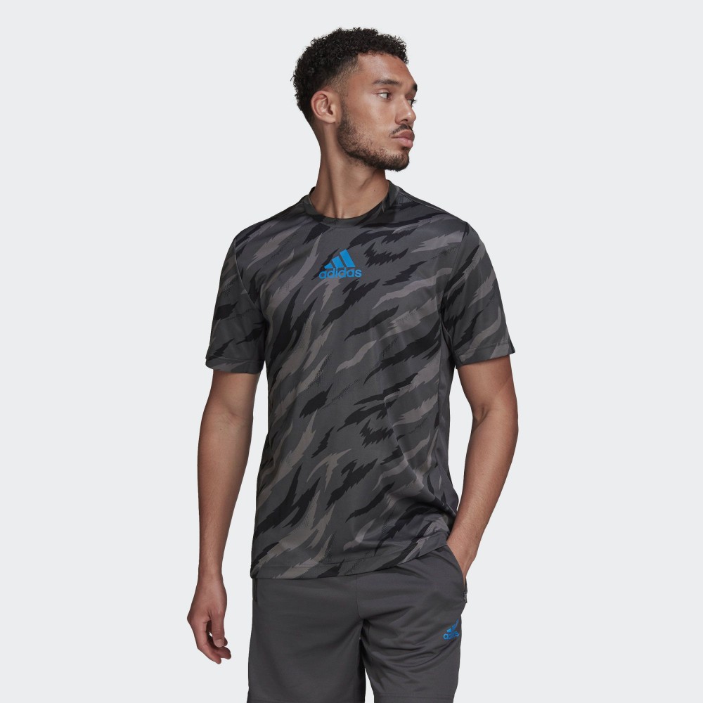 Футболка для фитнеса AEROREADY Feelstrong Camo Performance HD4319_image_1