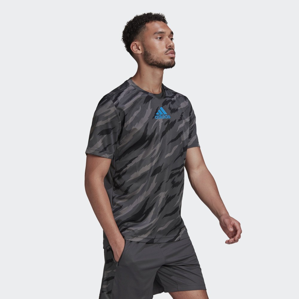 Футболка для фитнеса AEROREADY Feelstrong Camo Performance HD4319_image_3