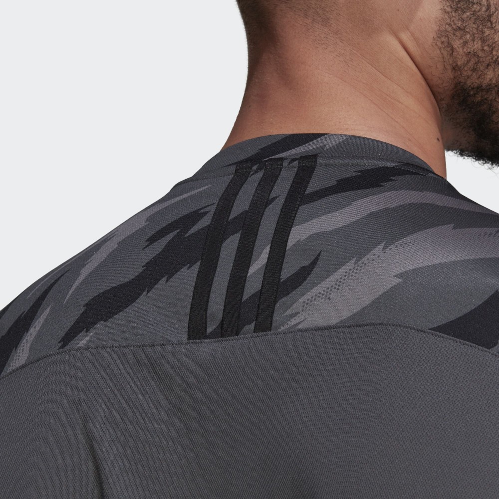 Футболка для фитнеса AEROREADY Feelstrong Camo Performance HD4319_image_4