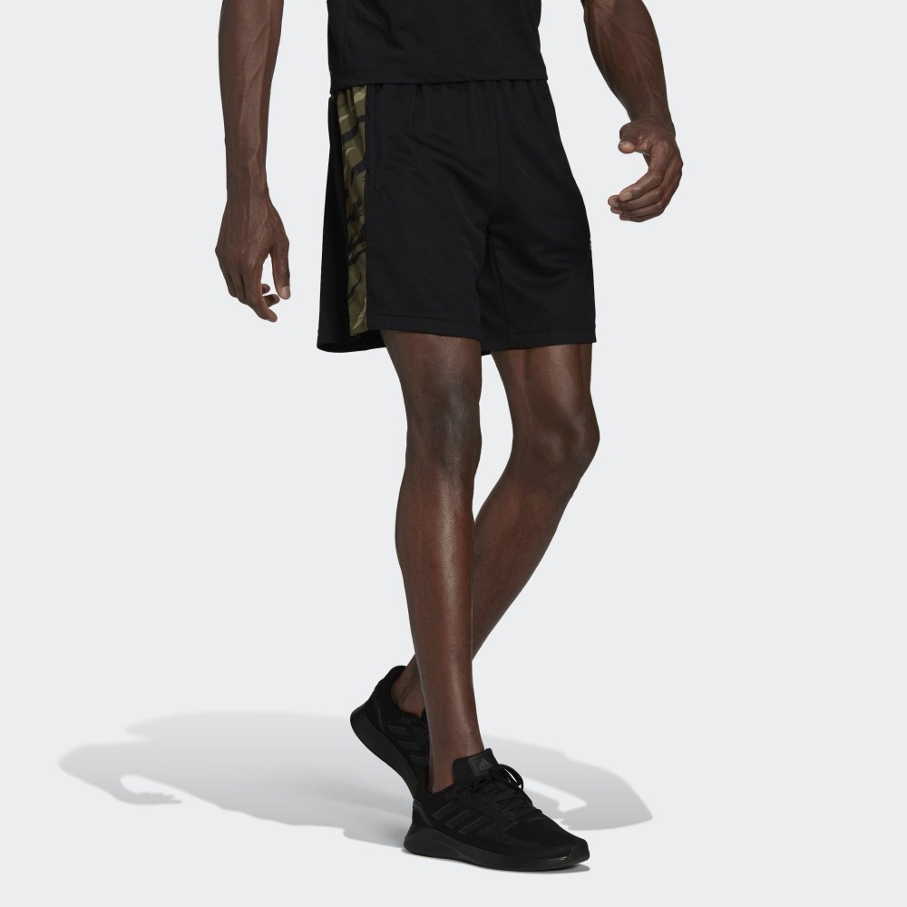 Шорты для фитнеса Adidas AEROREADY Feelstrong Camo Sport Performance HD4320_image_5