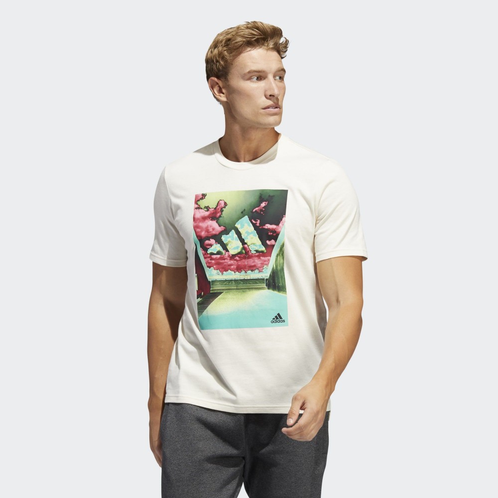 Футболка adidas Summer Heat Sky Graphic Sportswear HE2309_image_1