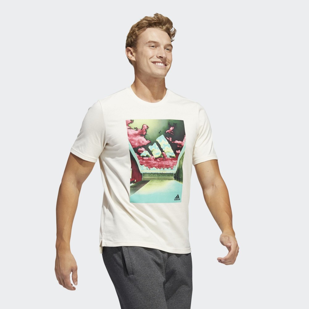 Футболка adidas Summer Heat Sky Graphic Sportswear HE2309_image_6
