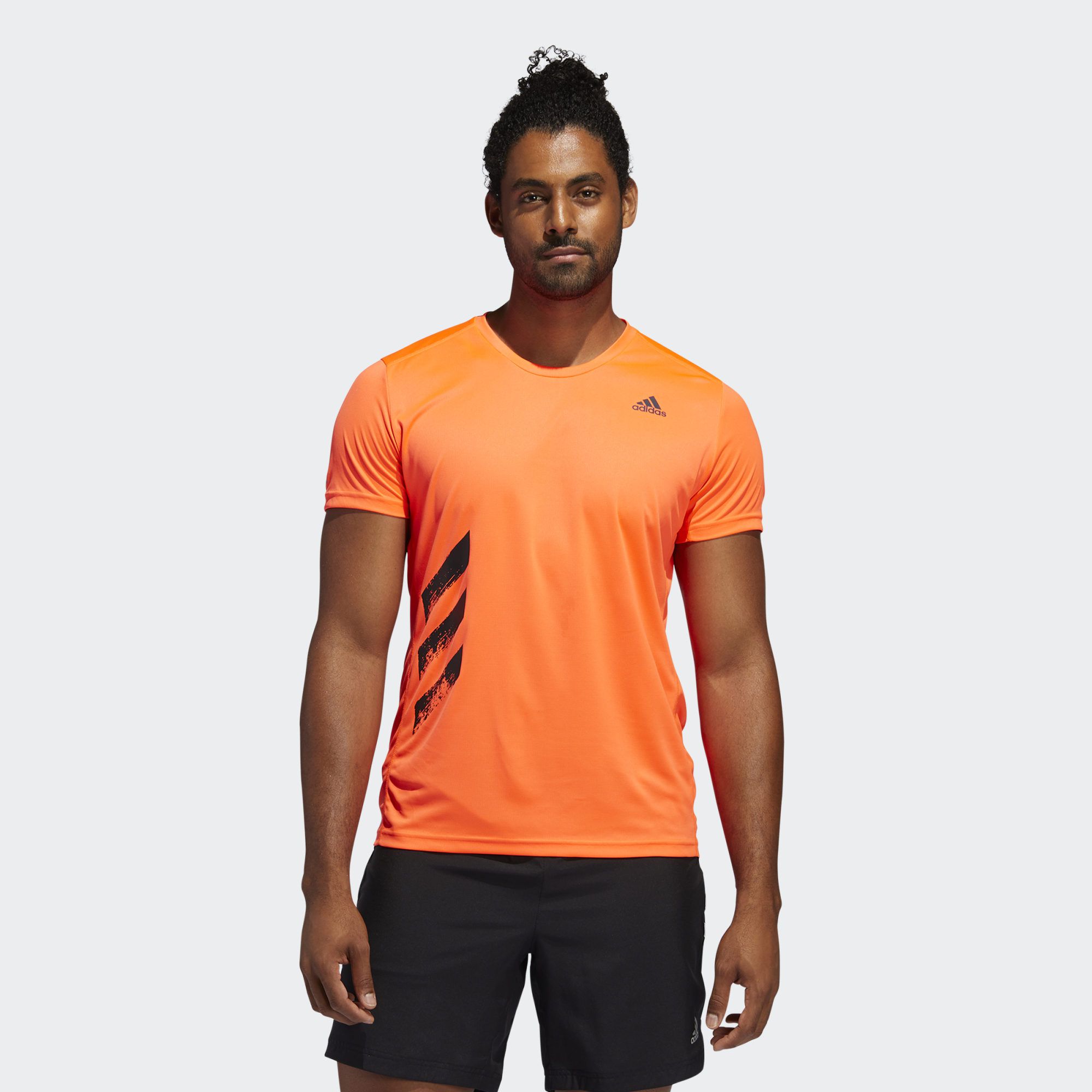 Мужская футболка Adidas Run It 3 Stripes PB FR8378_image_1