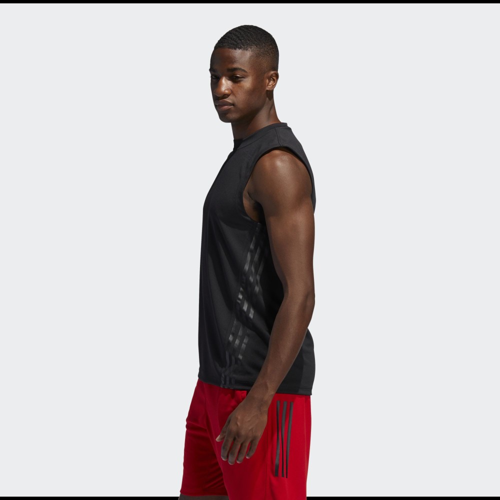 Майка для фітнесу Adidas Aeroready 3-Stripes FL4317_image_3