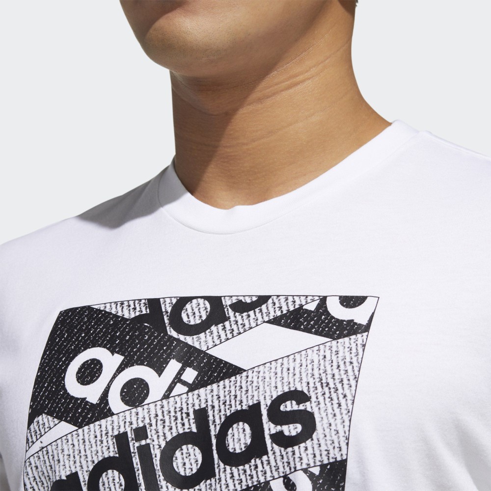 Мужская футболка Adidas Logo Laces FM6064_image_4