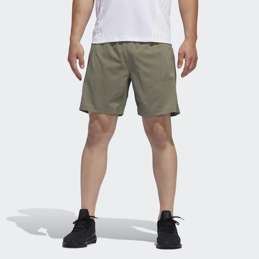 Чоловічі спортивні шорти Adidas AEROREADY 3-Stripes 8-Inch FJ6141_image_1
