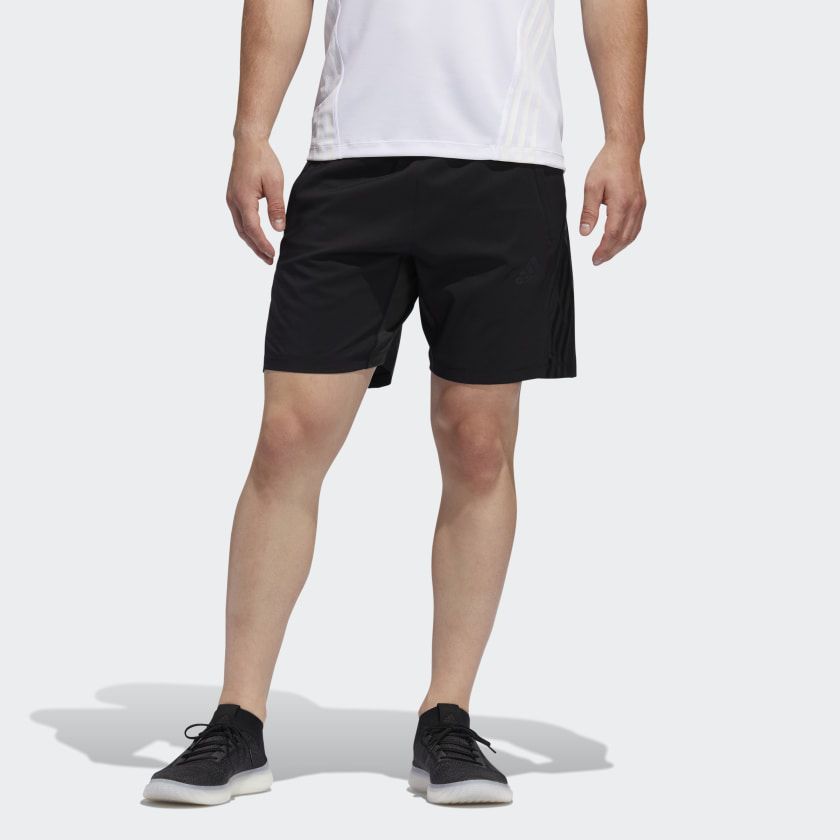 Шорты для фитнеса Adidas Aeroready 3-Stripes 4-inch FL4389_image_1