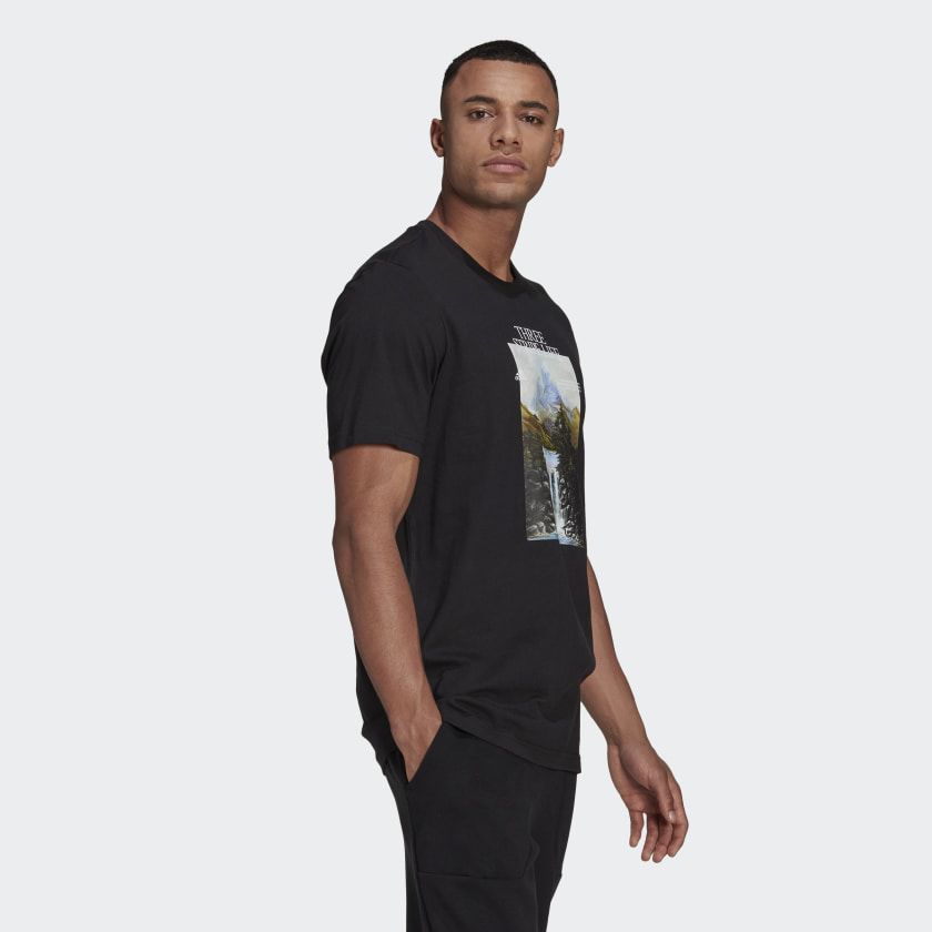 Футболка для фитнесу Adidas Athletics Graphic GN6852_image_3