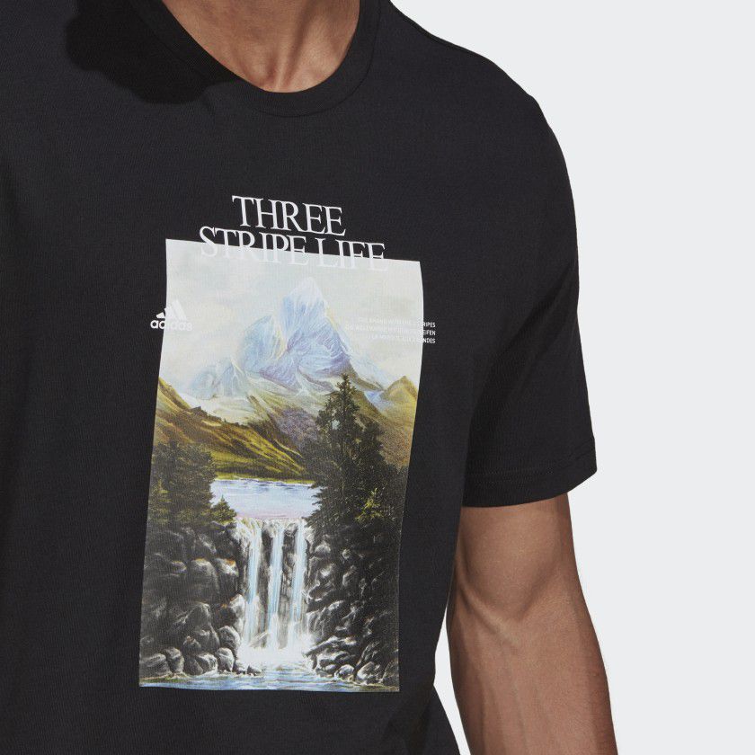 Футболка для фитнесу Adidas Athletics Graphic GN6852_image_4