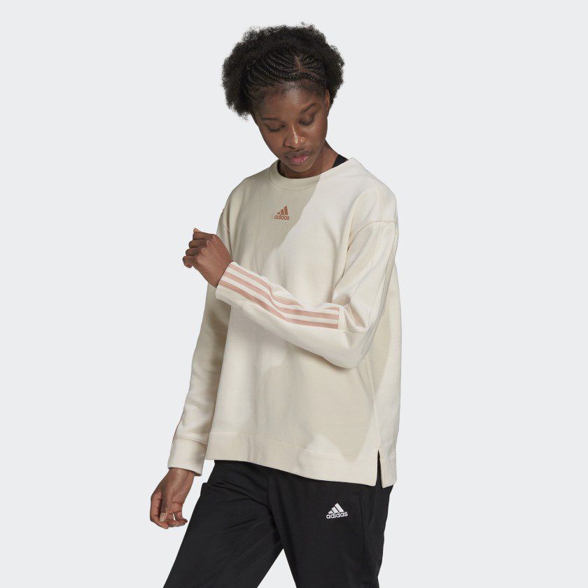 Джемпер Adidas Essentials Relaxed 3-Stripes Sportswear H10237_image_1