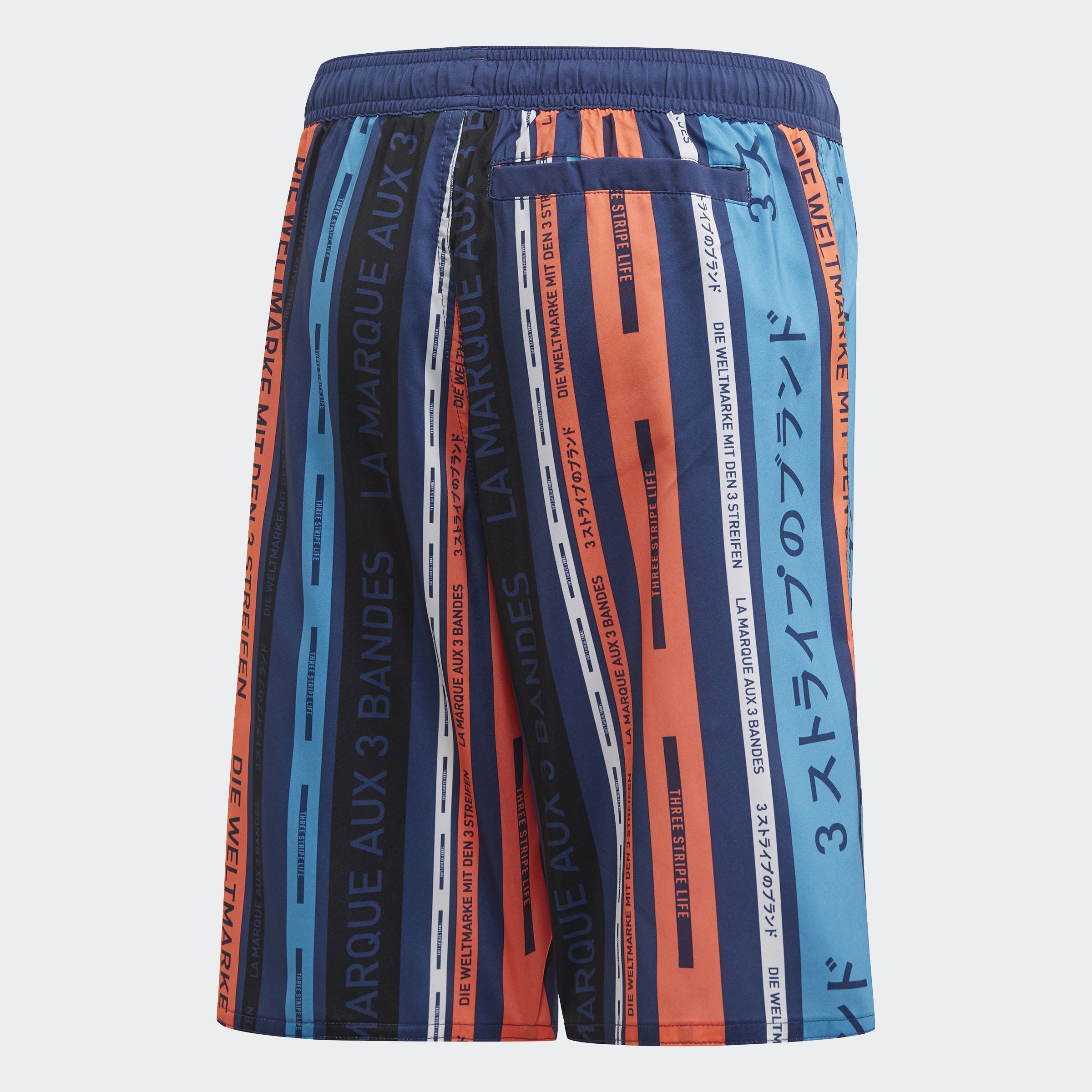 Детские пляжные шорты Adidas Ya Aop Shorts FL8717_image_2