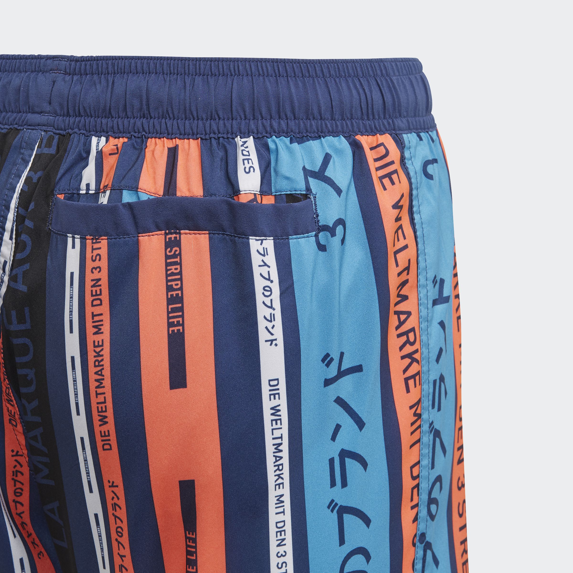 Детские пляжные шорты Adidas Ya Aop Shorts FL8717_image_3