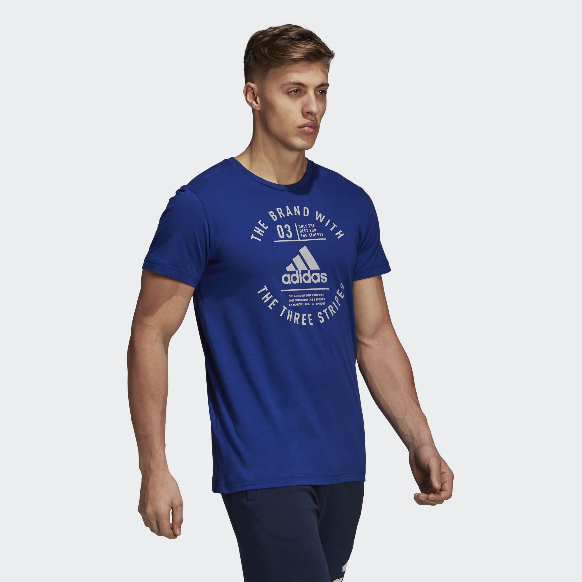 Мужская футболка Adidas Emblem Tee DI0285_image_4