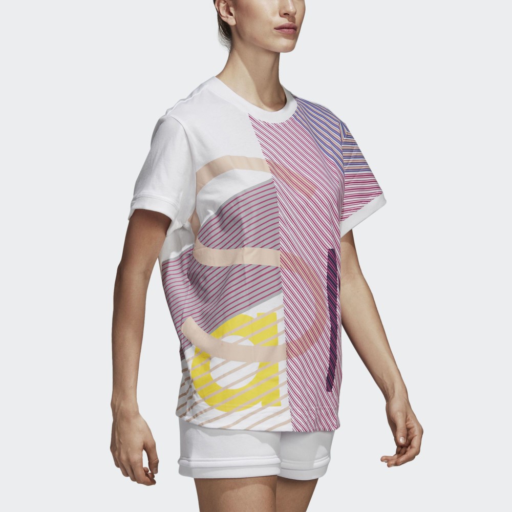 Футболка Adidas Essentials Stripe Graphic W CE1910_image_2