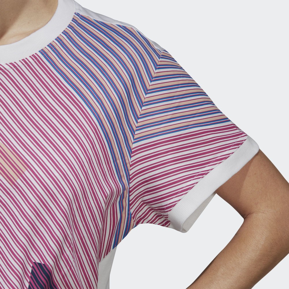 Футболка Adidas Essentials Stripe Graphic W CE1910_image_5
