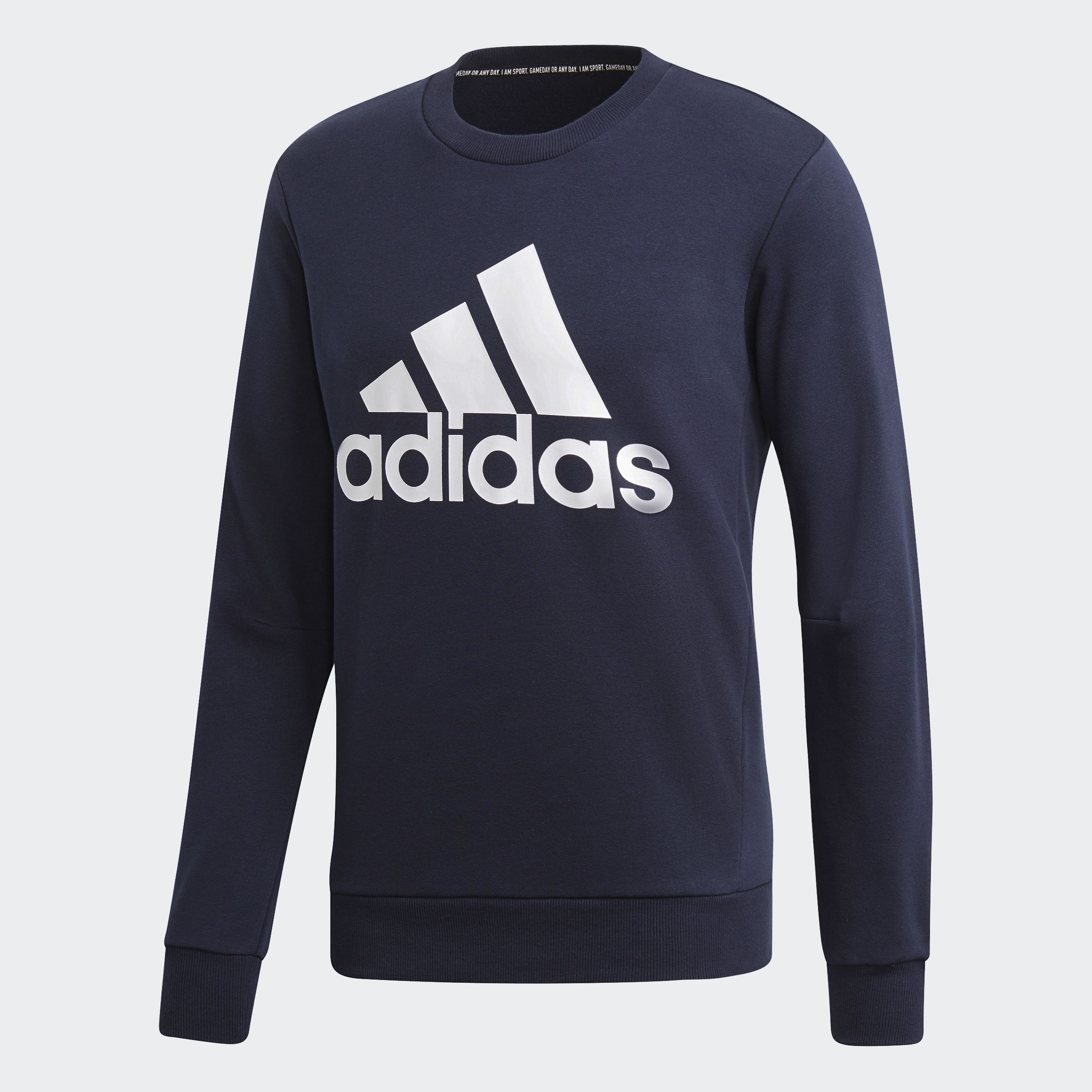 Мужская толстовка Adidas Must Have Badge Of Sport Crew DT9938_image_1