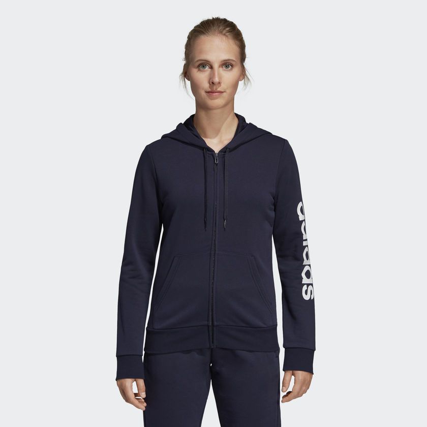 Женская худи Adidas W E lIN Fz Hd DU0648_image_1