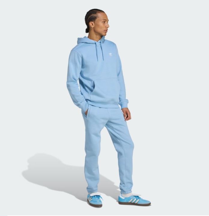 Adidas Штани чоловічі Trefoil Essentials Light Blue JW3616_image_5