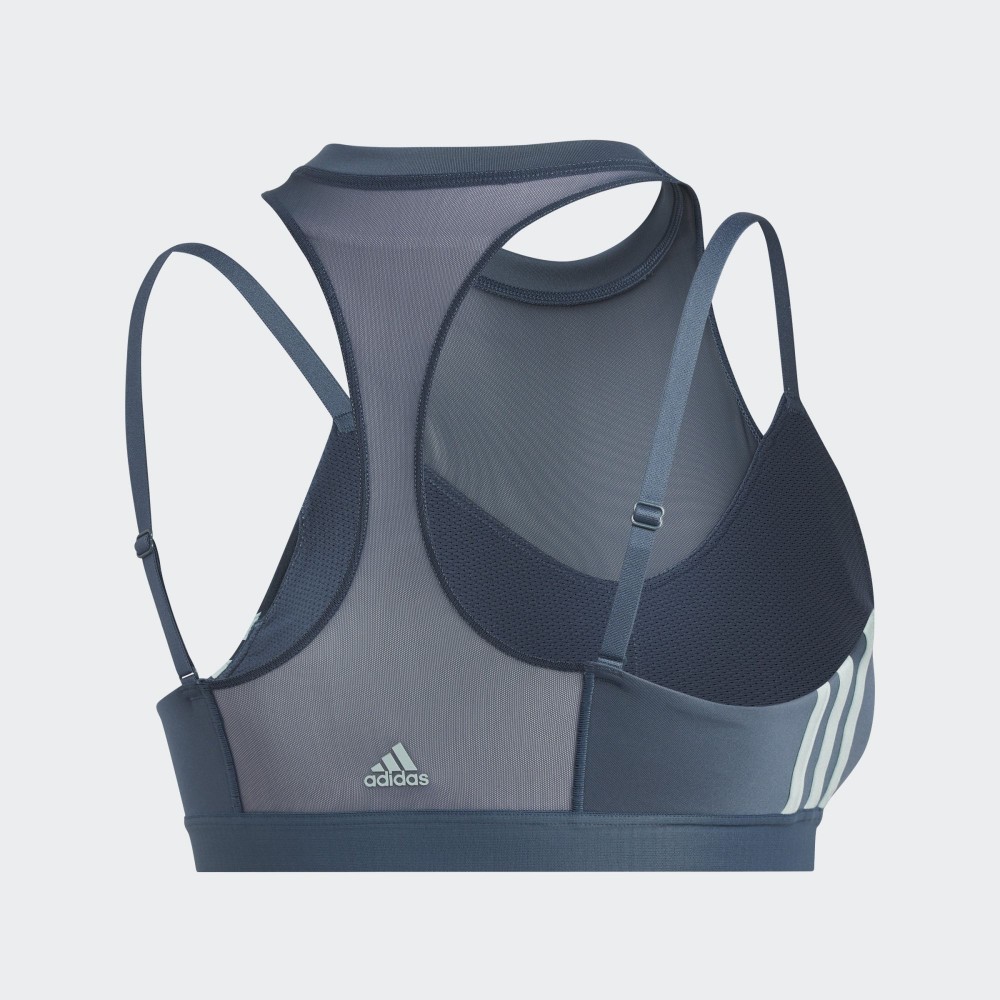 Спортивный бра Adidas All Me 3-Stripes GC7642_image_6