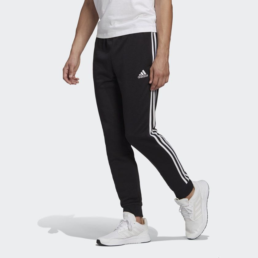 Мужские брюки Adidas Essentials Cuff 3-Stripes GK8831_image_1