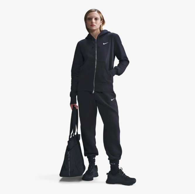 Жіноча толстовка Nike Sportswear Phoenix Fleece Standart Full-Zip Hoodie HJ0995-010_image_3