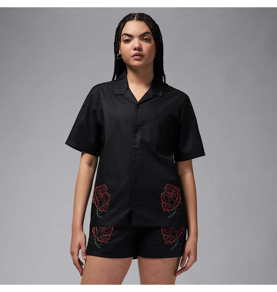 Сорочка жіноча Jordan W J Ss Woven Top Rose HJ0096-010_image_1
