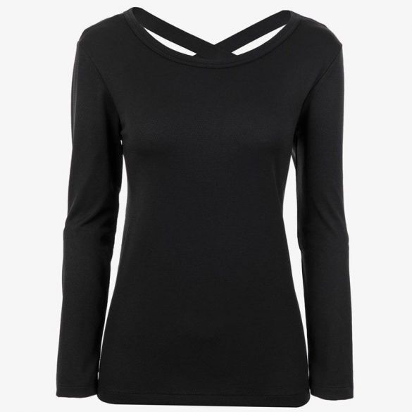 Женская футболка Nike W NK Dry Top Ls Elastika 930511-010_image_1