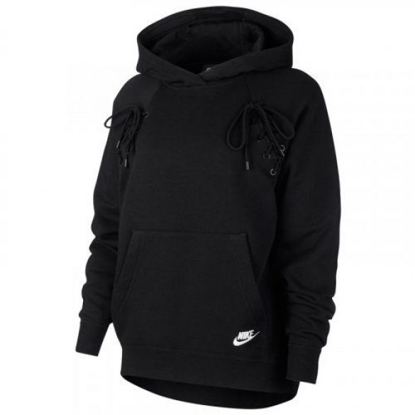 Женская толстовка Nike W Nsw Essntl Hoodie Flc Tie BV4566-010_image_1