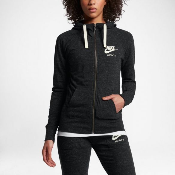 Толстовка Nike W NSW GYM VNTG HOODIE FZ 883729-010_image_1