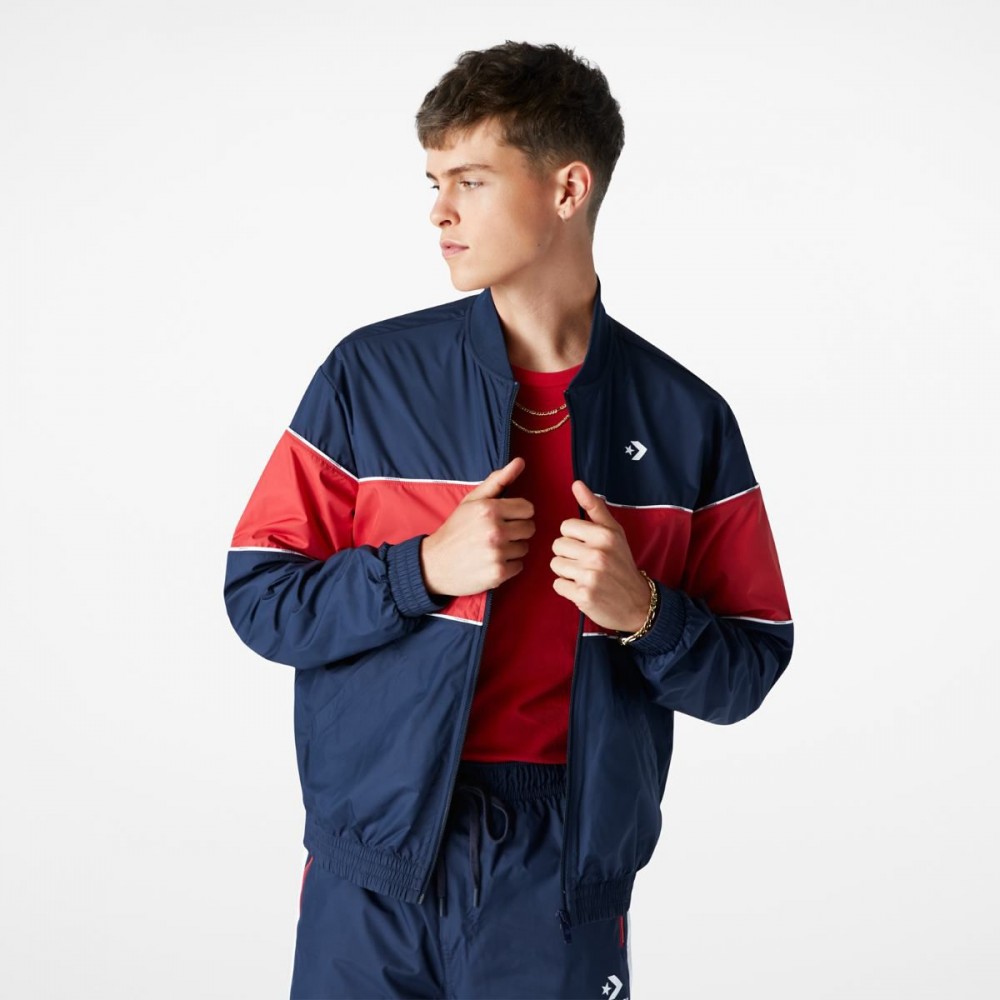Чоловіча куртка Converse Woven Track Jacket Obsidian 10008252-467_image_1