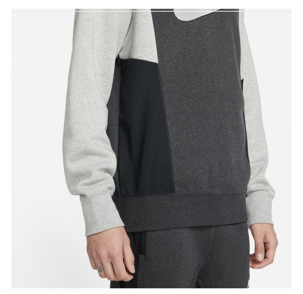Толстовка Nike M Nsw Hybrid Flc Crew Bb DJ5075-032_image_5