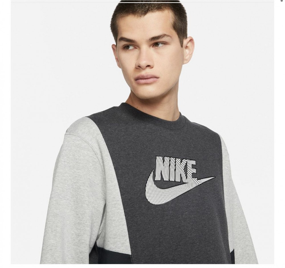 Толстовка Nike M Nsw Hybrid Flc Crew Bb DJ5075-032_image_3