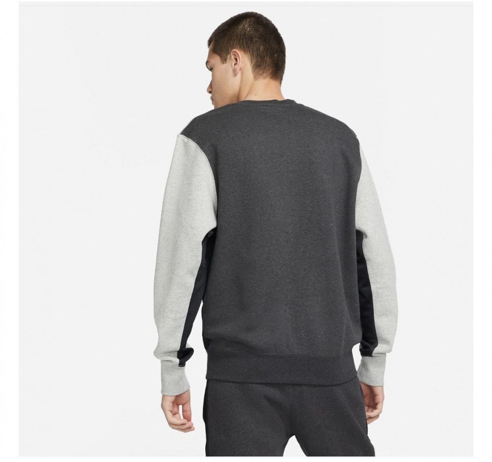 Толстовка Nike M Nsw Hybrid Flc Crew Bb DJ5075-032_image_2