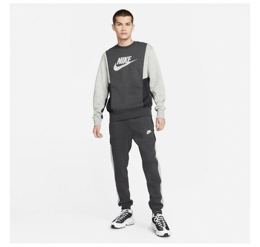 Толстовка Nike M Nsw Hybrid Flc Crew Bb DJ5075-032_image_4