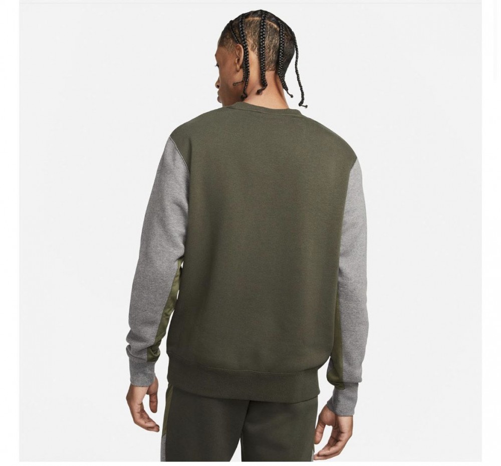 Толстовка Nike M Nsw Hybrid Flc Crew Bb DJ5075-355_image_2