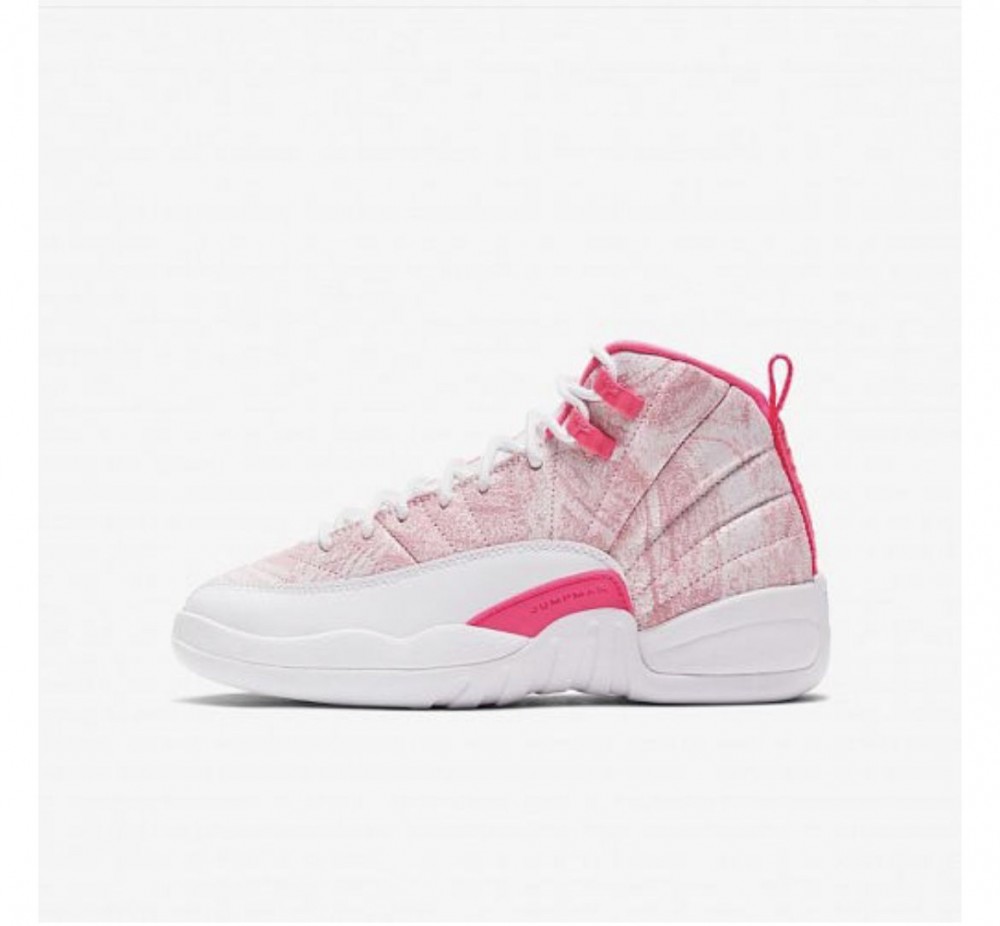 Кроссовки Air Jordan 12 Retro (Gs) Pink 510815-101_image_2