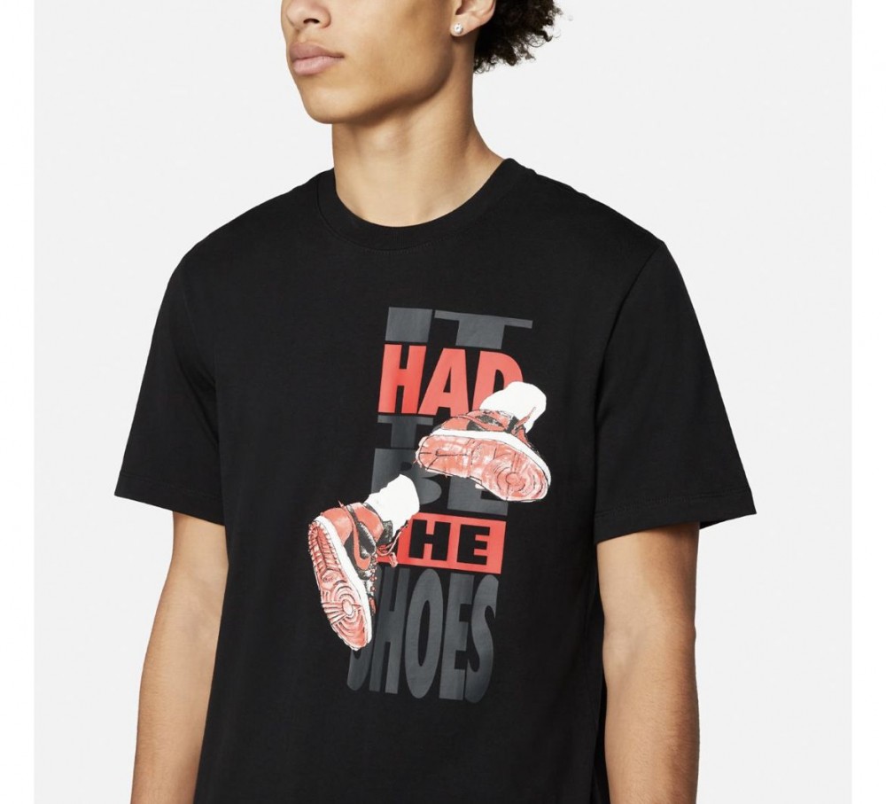 ФУТБОЛКА NIKE M J THE SHOES SS CREW DH8952-010_image_3