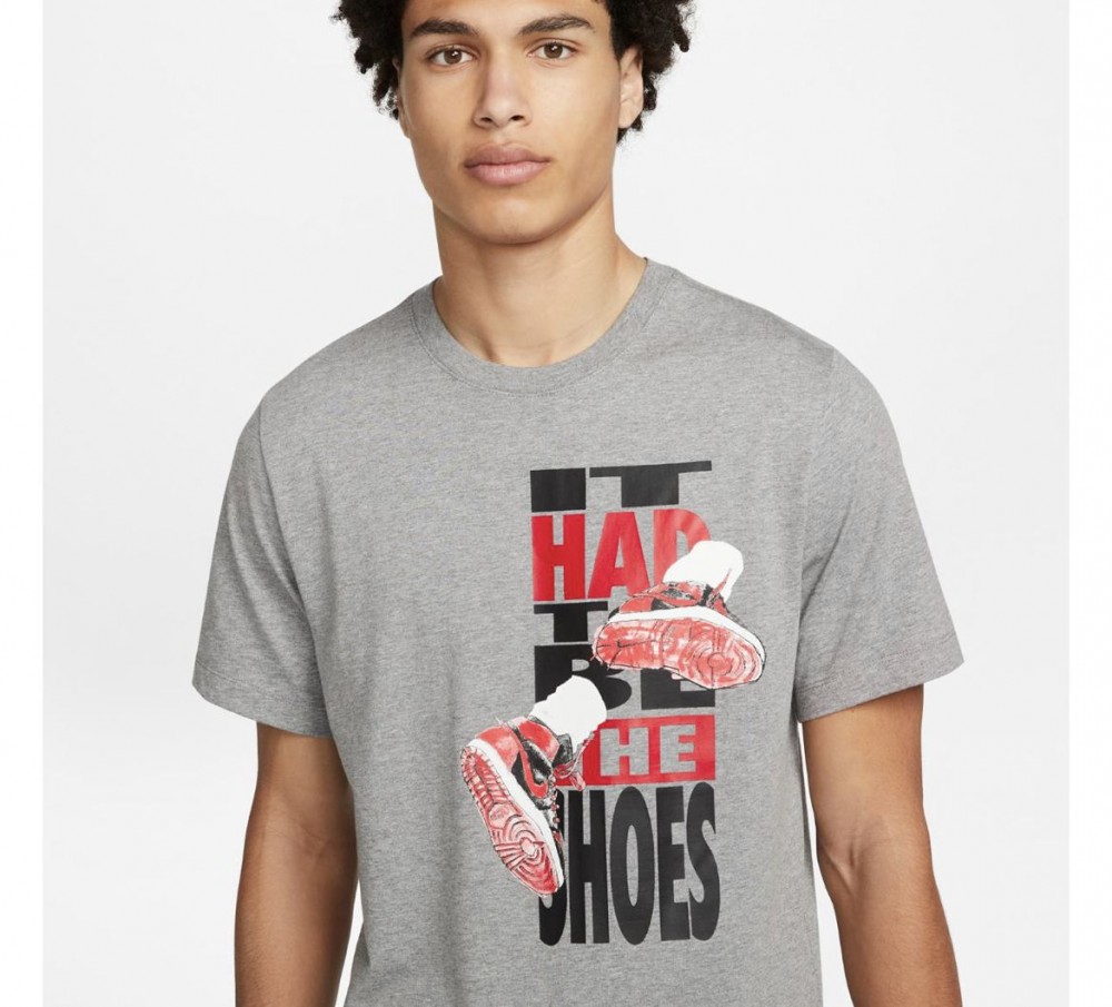 ФУТБОЛКА NIKE M J THE SHOES SS CREW DH8952-091_image_4
